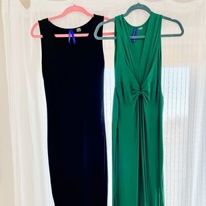 Seraphine Maternity Dresses bundle (2 dresses) Size small